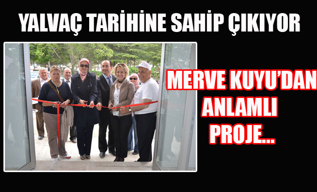 YALVAÇ'TAN KUYU'YA TEŞEKKÜR....